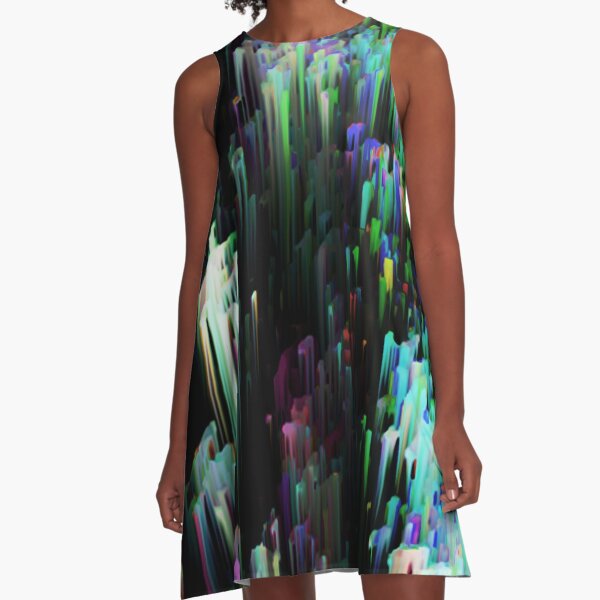 Minisoya Women Octopus Printed Flare A-line Dress Sleeveless Casual Vintage Cocktail Evening Party Prom Swing Dress