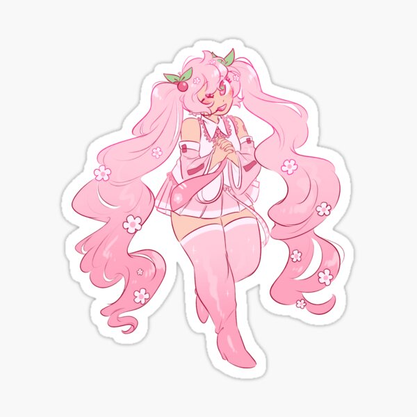 Sakura Miku Sticker