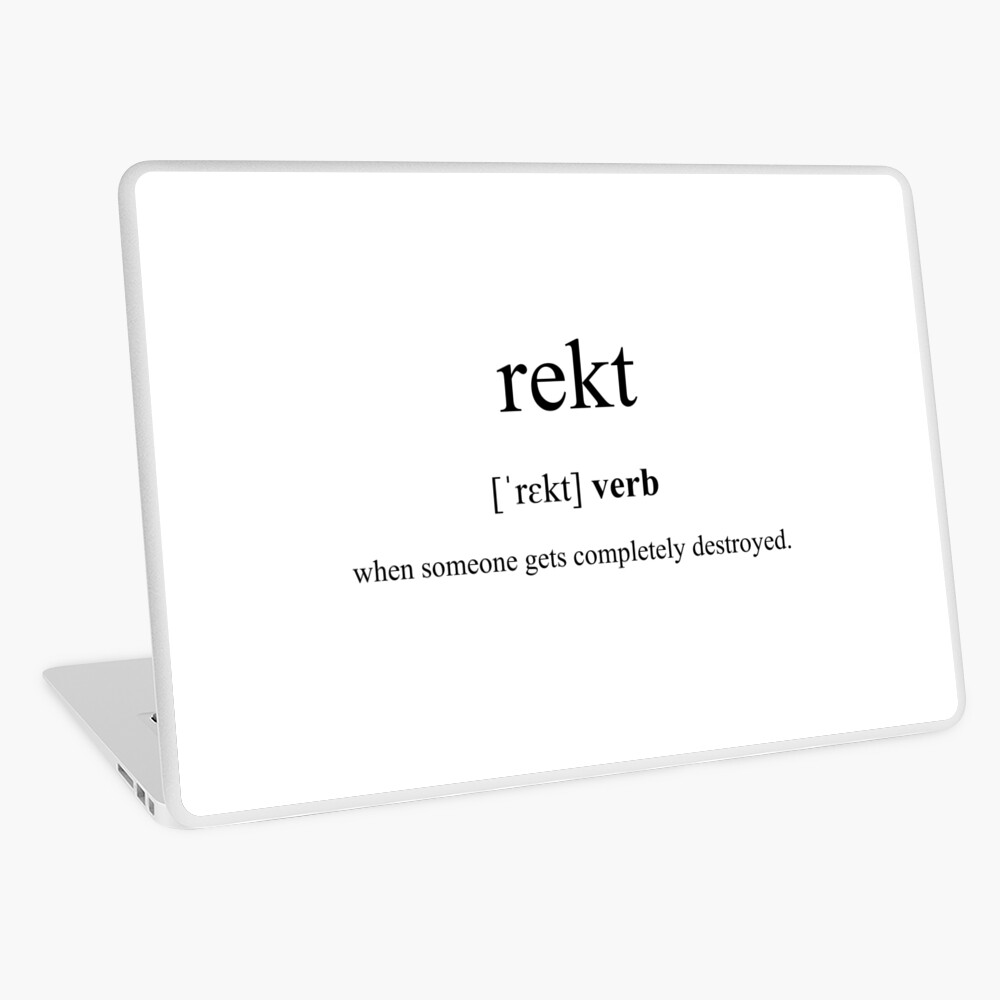 Meaning Of Get Rekt Wall Art