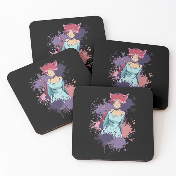Item preview, neko girl splatter  designed and sold by pirminio.