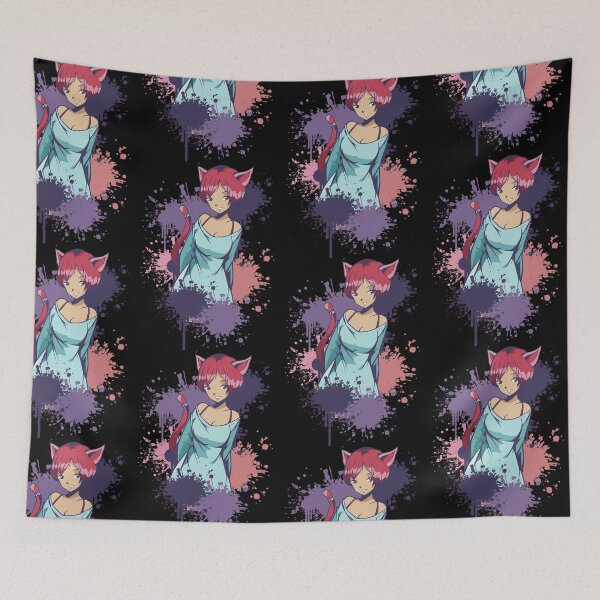 Item preview, neko girl splatter  designed and sold by pirminio.