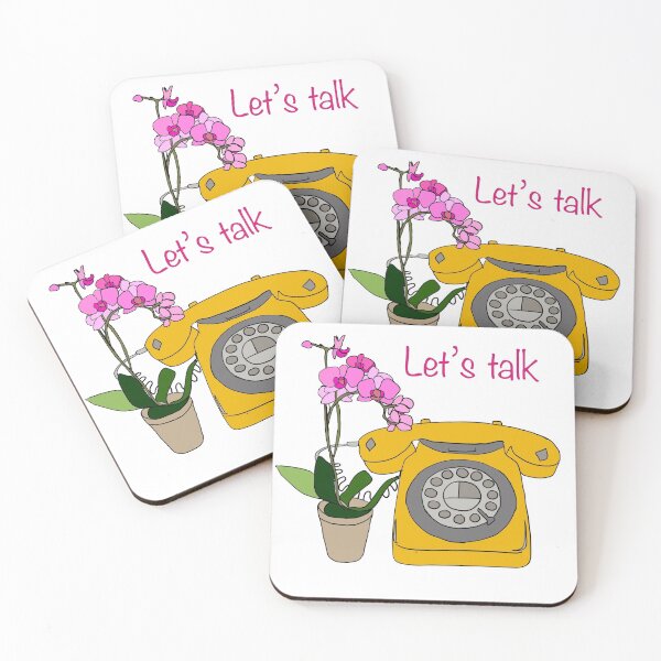 Item preview, Let’s talk  designed and sold by Leatextileart.