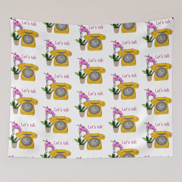 Item preview, Let’s talk  designed and sold by Leatextileart.