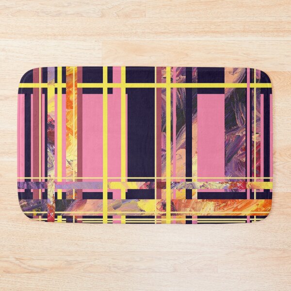 Item preview, Pink and Yellow Color Blocking Pattern by Courtney Hatcher designed and sold by cghatcherart.