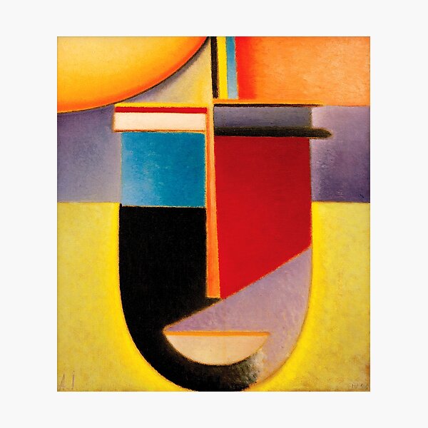 Artikel-Vorschau von Alexej von Jawlensky - Abstrakter Kopf Sonne, Farbe, Leben, designt und verkauft von ArtExpression.