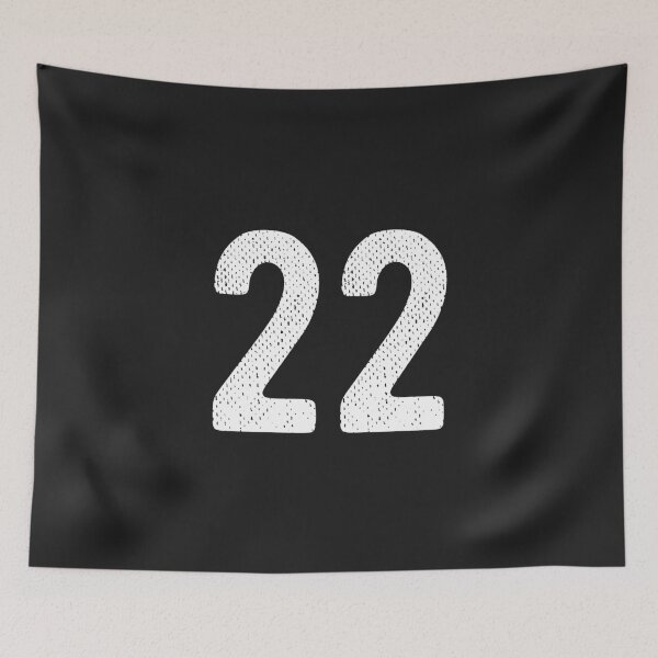 Item preview, Number 22 - Team Sports - Twenty Two - 22 - Hockey Lacrosse Baseball Rugby Basketball Cricket designed and sold by winwinshirt.