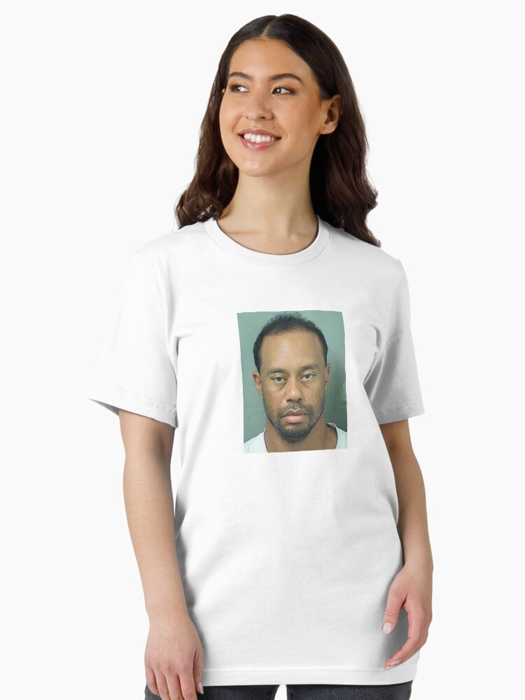 tiger woods mugshot tee shirt