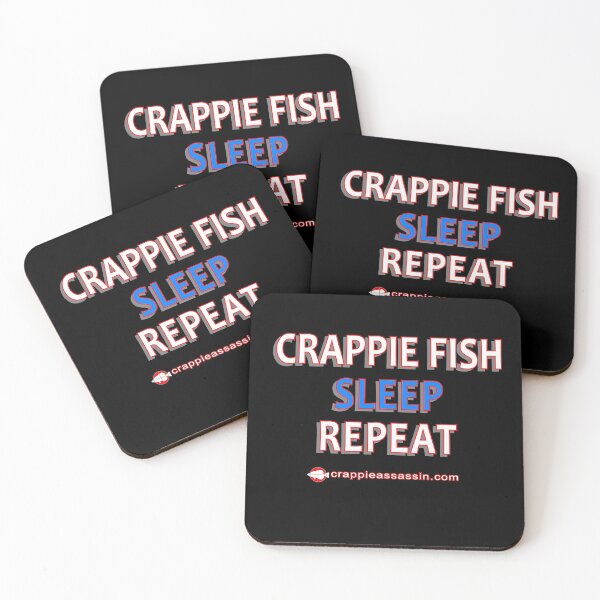 Item preview, crappie fish sleep repeat designed and sold by baingraphics.