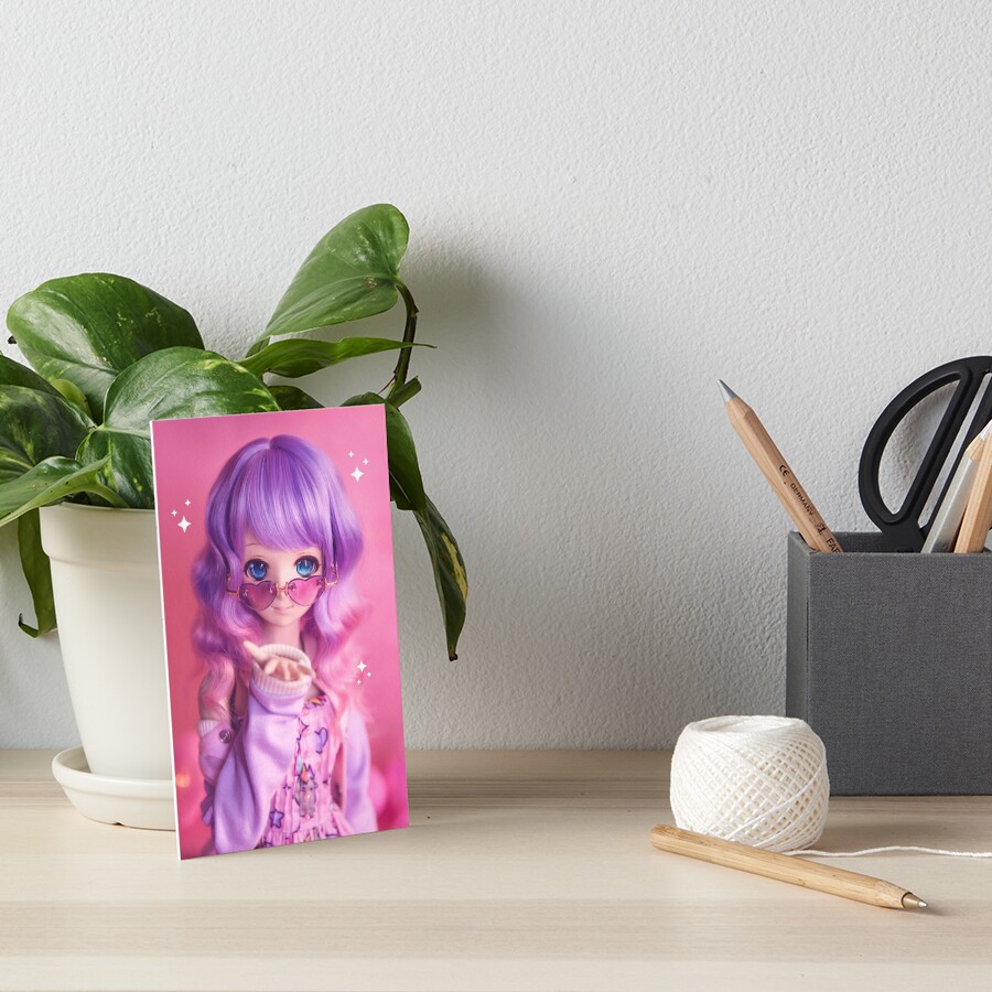 Item preview, Art Board Print designed and sold by orchiddolls.