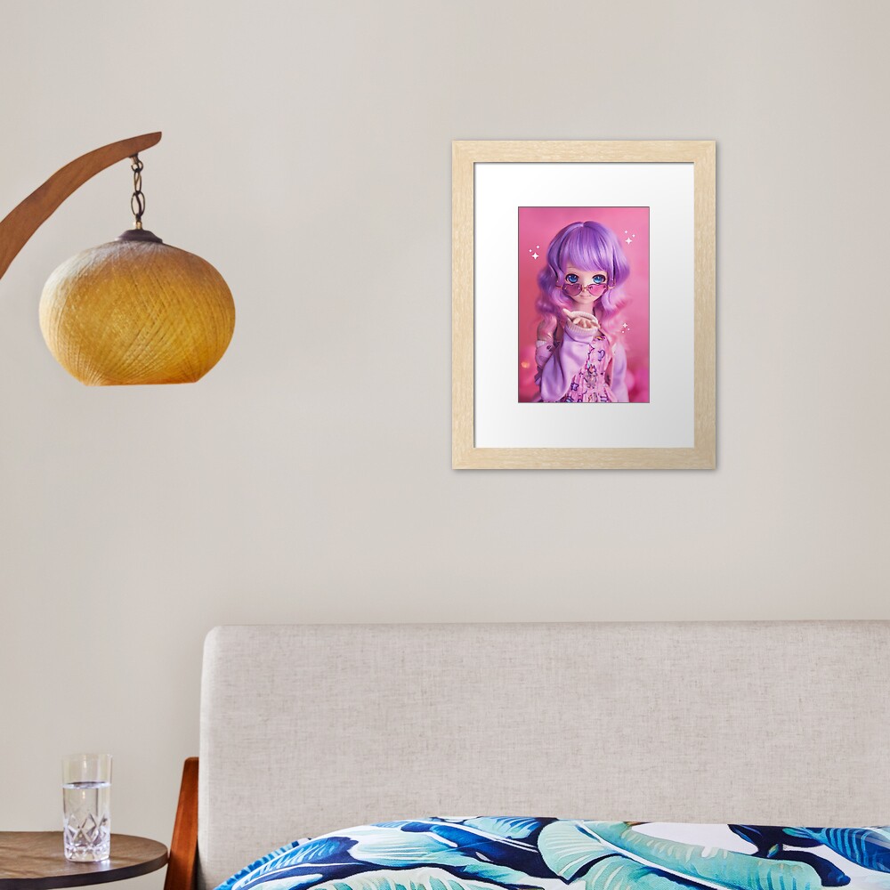 Item preview, Framed Art Print designed and sold by orchiddolls.