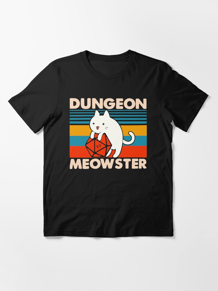 Alternate view of Dungeon Meowster Essential T-Shirt