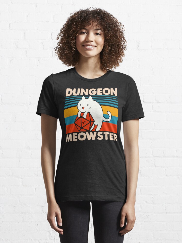 Alternate view of Dungeon Meowster Essential T-Shirt