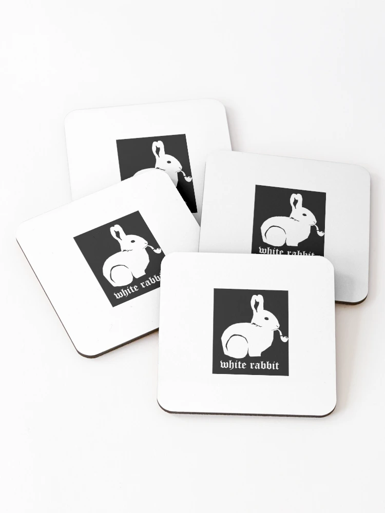 Thumbnail 1 of 5, Coasters (Set of 4), Innocent Rabbit designed and sold by uli chevalier.