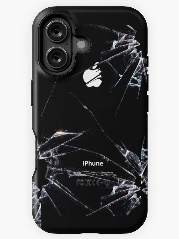 Thumbnail 1 of 4, iPhone Case, Shattered designed and sold by ChickenSashimi.