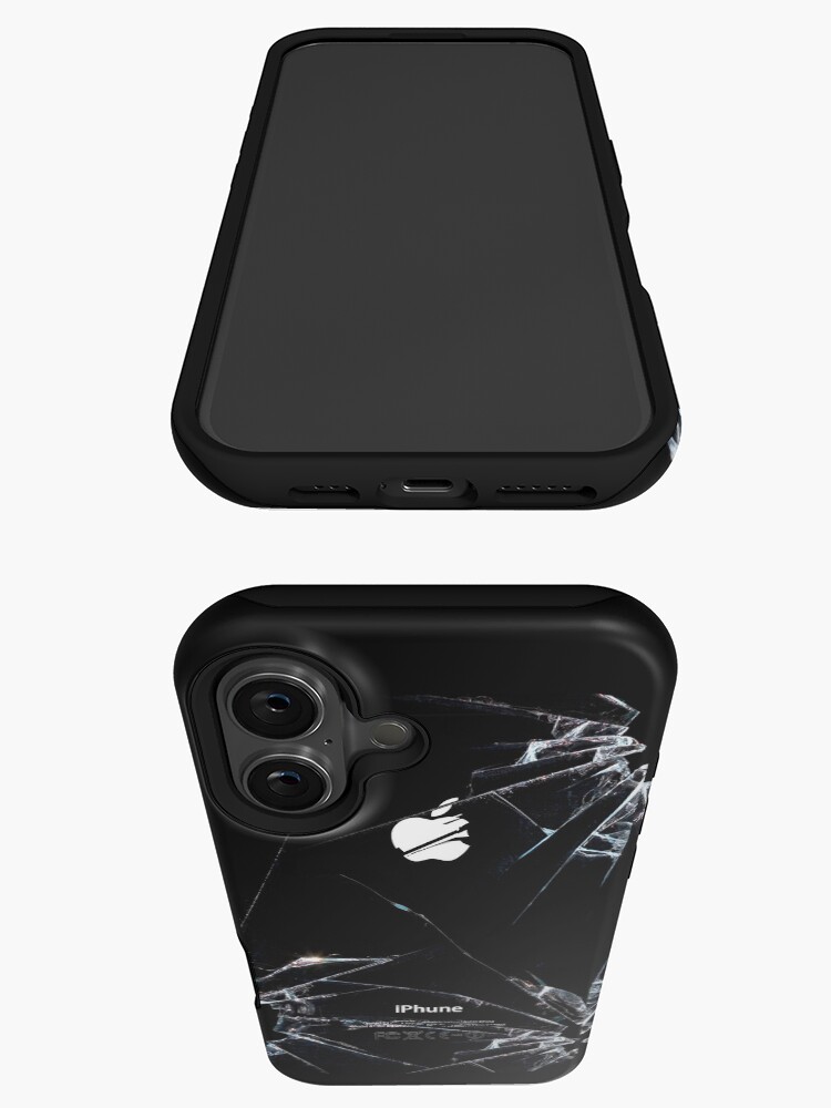 Thumbnail 3 of 4, iPhone Case, Shattered designed and sold by ChickenSashimi.
