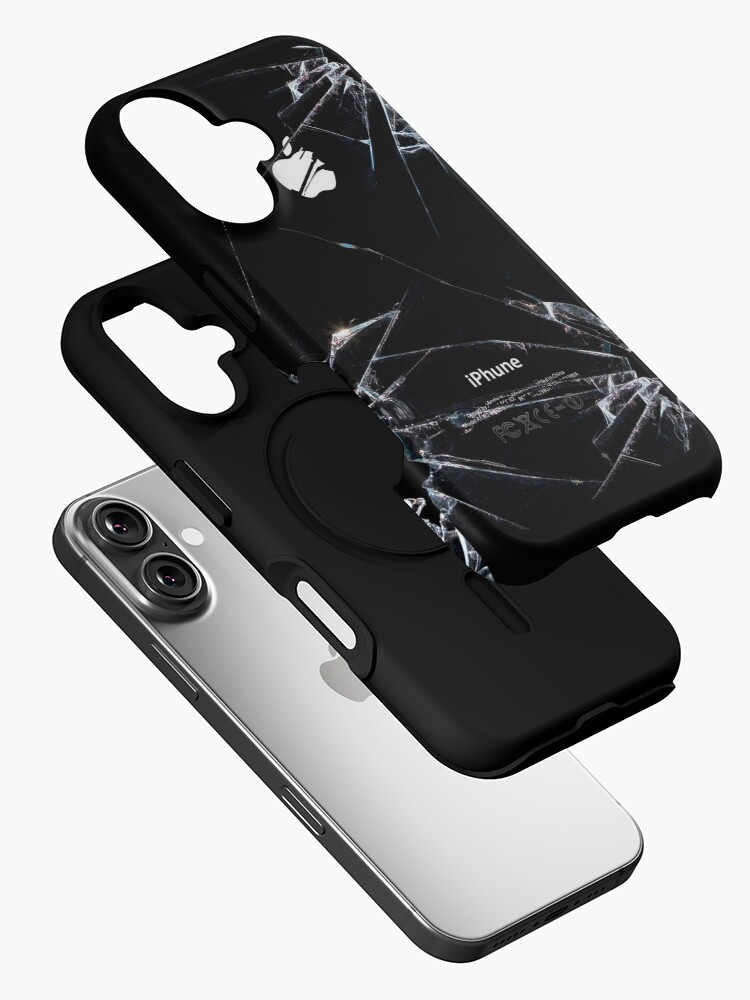 Thumbnail 2 of 4, iPhone Case, Shattered designed and sold by ChickenSashimi.