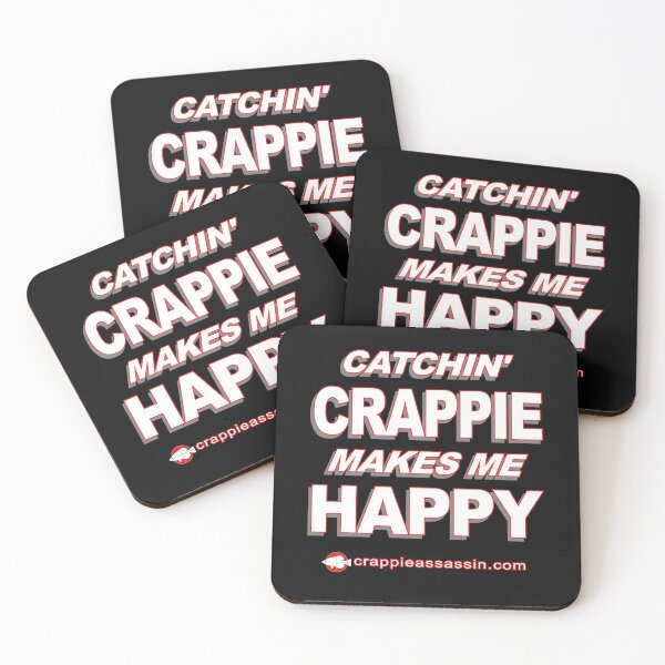 Item preview, catchin crappie makes me happy designed and sold by baingraphics.