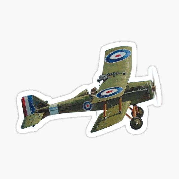 Vista previa del artículo con la obra «Biplano WW1 S.E.5a», diseñado y vendido por Georgios Moris.