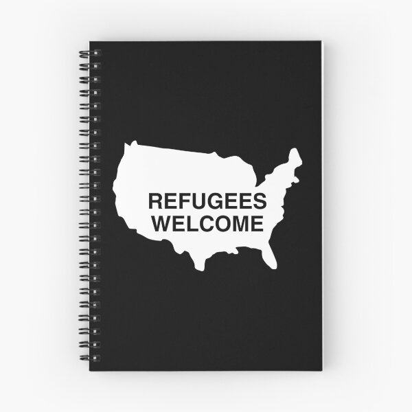 Item preview, Refugees Welcome USA designed and sold by flippinsg.