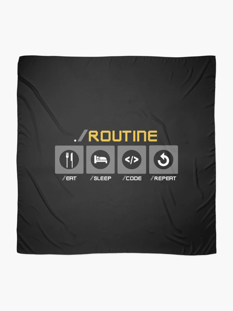Thumbnail 2 of 3, Scarf, Developer Routine designed and sold by RealestDesigns.