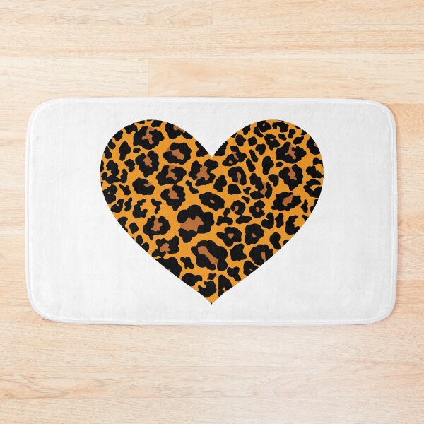 Item preview, Leopard Cheetah Print Heart designed and sold by La Font.