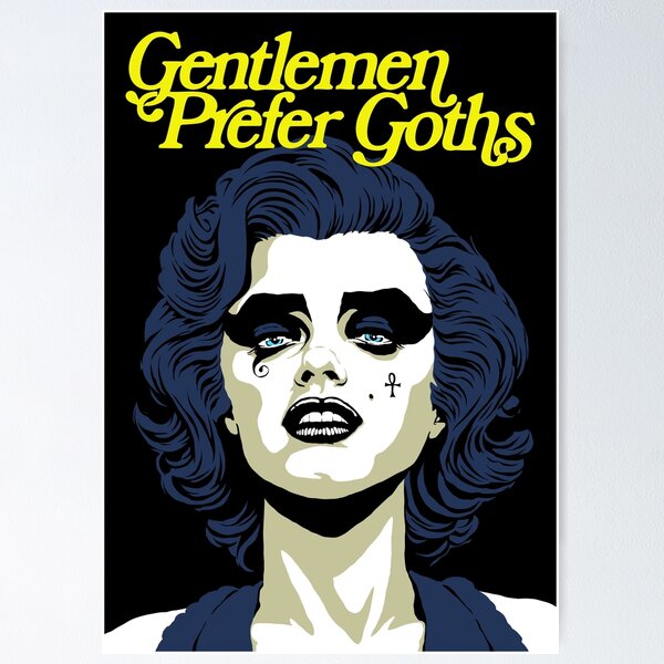Item preview, Gentlemen Prefer Goths designed and sold by butcherbilly.