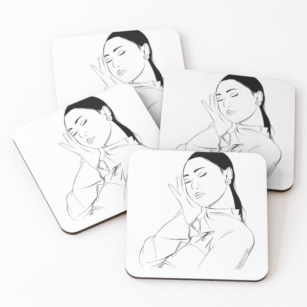 Item preview, Mamamoo Hwasa Black Outline designed and sold by isacaste.