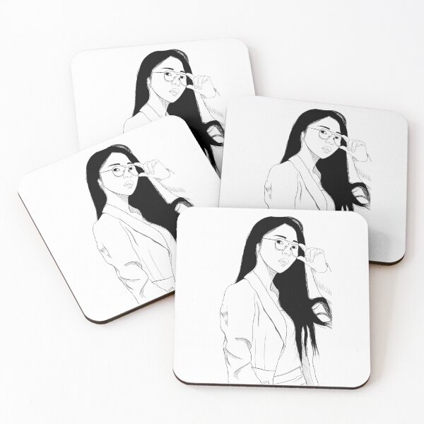 Item preview, Mamamoo Moonbyul Black Outline designed and sold by isacaste.