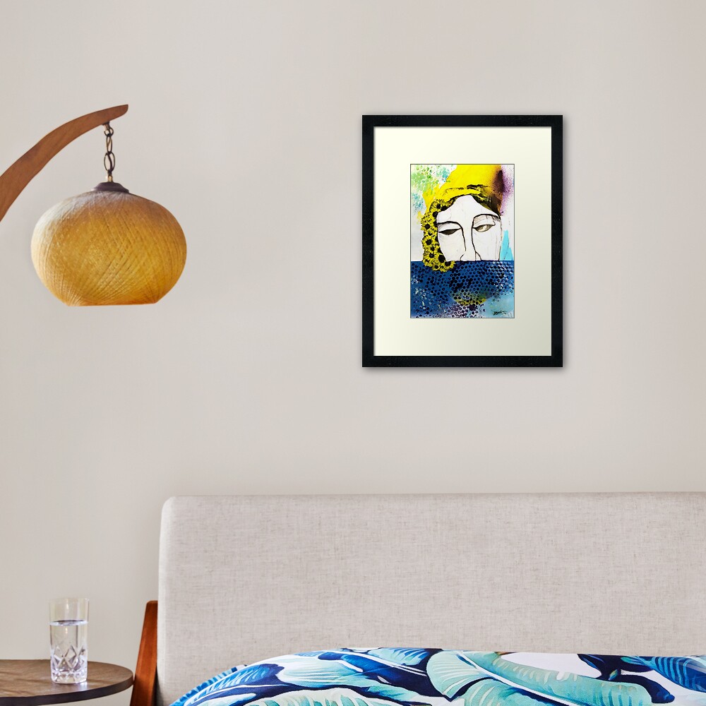 For the Dearly Departed Framed Art Print