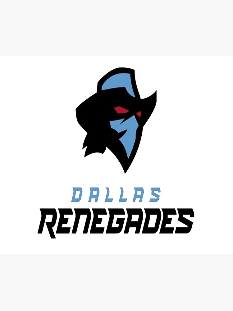 "Dallas Renegades Logo XFL Team" Art Print by nickcosky Redbubble