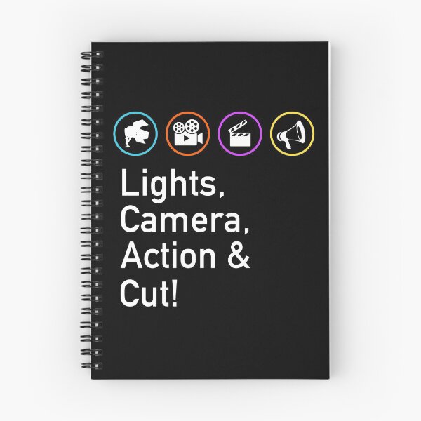 Item preview, Lights Camera Action & Cut Funny Film TV Crew Director designed and sold by JukeLox.