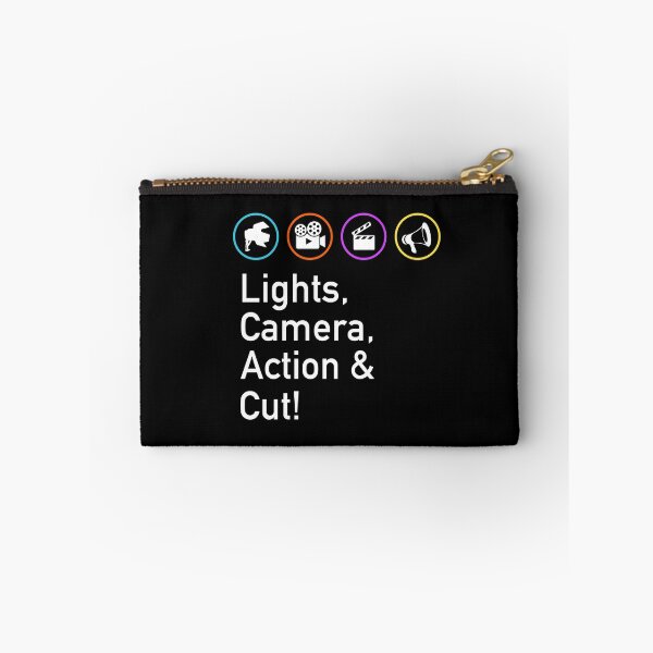 Item preview, Lights Camera Action & Cut Funny Film TV Crew Director designed and sold by JukeLox.