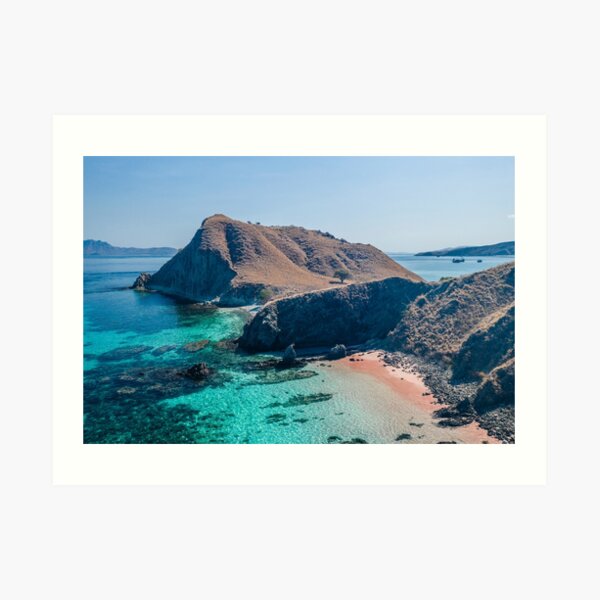 Pink Beach, Komodo Island, Indonesia Art Print