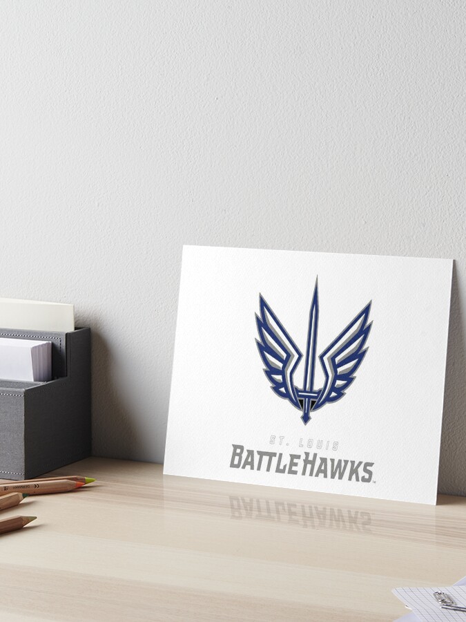 St. Louis BattleHawks Logo XFL Team | Art Board Print