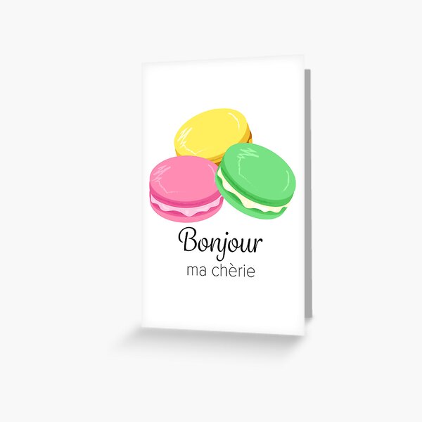 Greeting Card Bonjour petit homme!