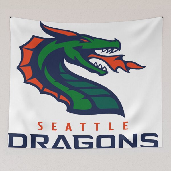 Item preview, Seattle Dragons Logo XFL Team designed and sold by nickcosky.