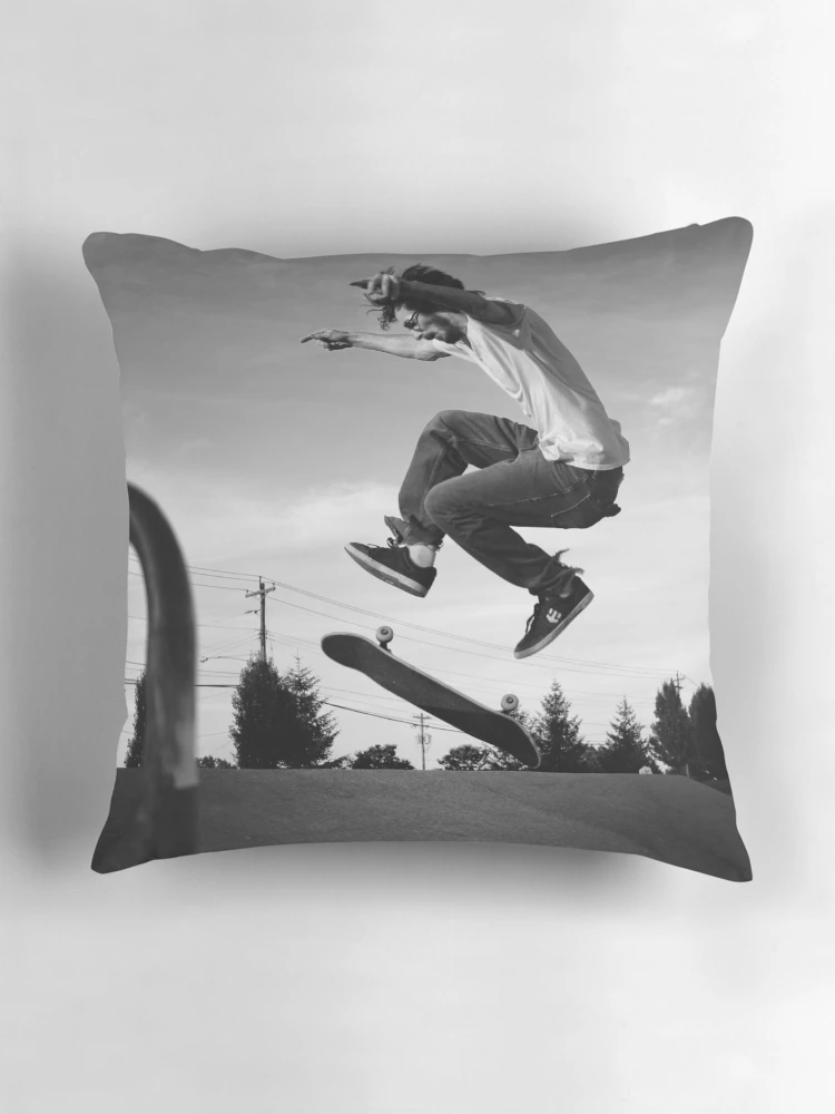 Thumbnail 3 of 4, Pillow, Flying Free designed and sold by mattmangrease.