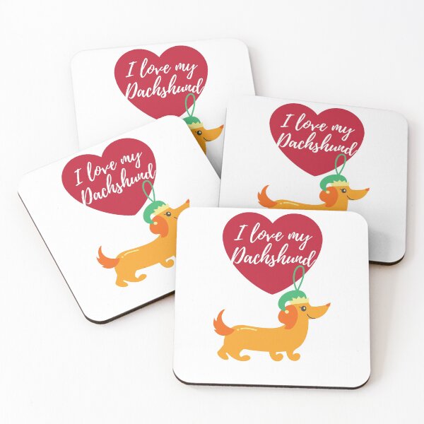 Item preview, I love my Dachshund designed and sold by gegori.