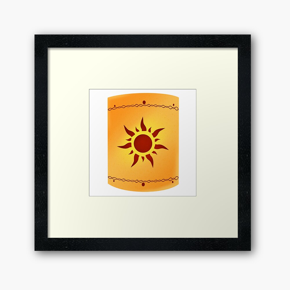 Tangled Kingdom Sun Photographic Print