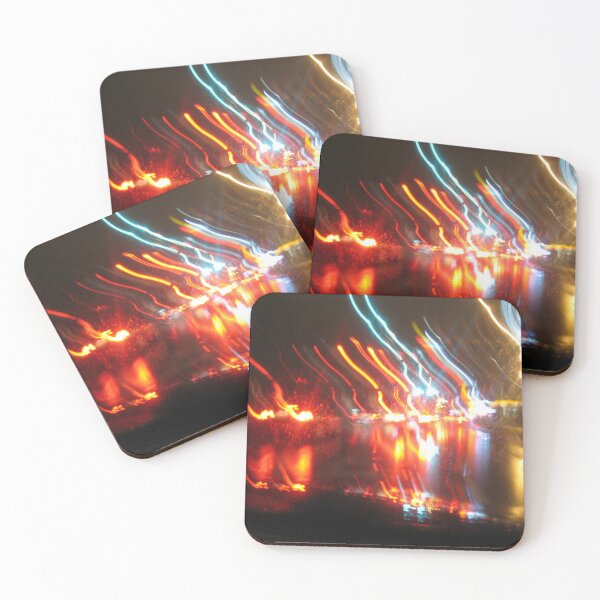 Item preview, Rain at Night on the Highway Bangor Maine designed and sold by SillaHoekstra.