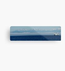 Crossing The Sound. Metal Print