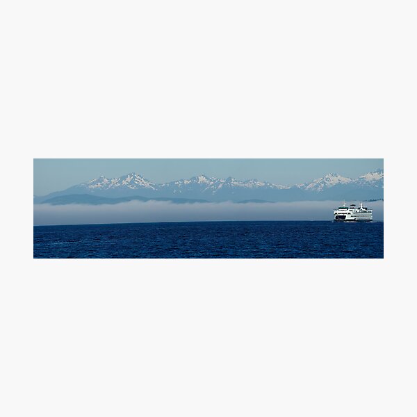 Crossing The Sound. Photographic Print