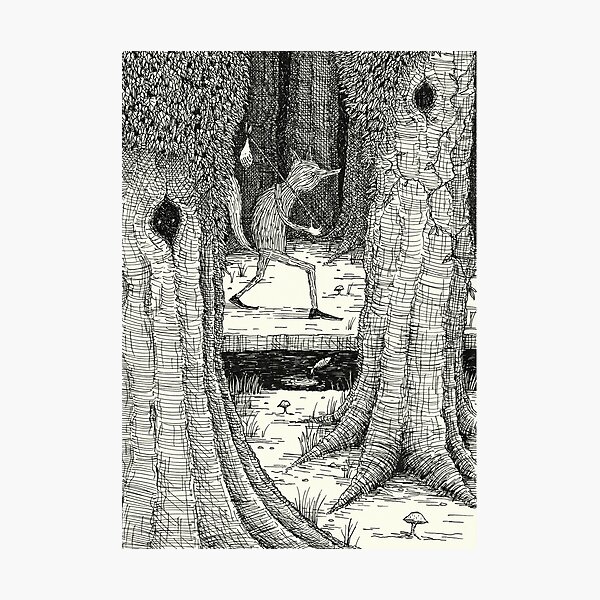 Through The Forest Photographic Print