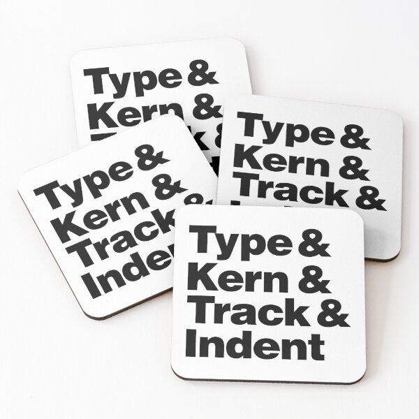 Item preview, Type & Kern & Track & Indent designed and sold by Epitome Girl.