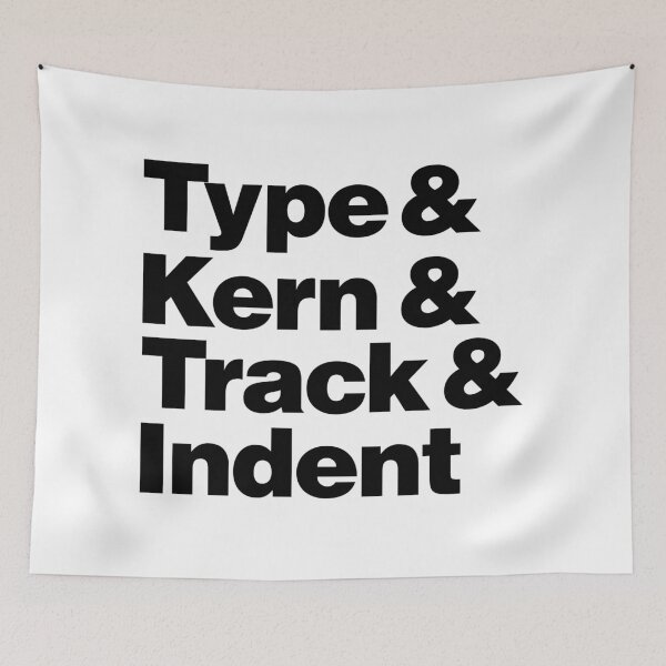 Item preview, Type & Kern & Track & Indent designed and sold by Epitome Girl.