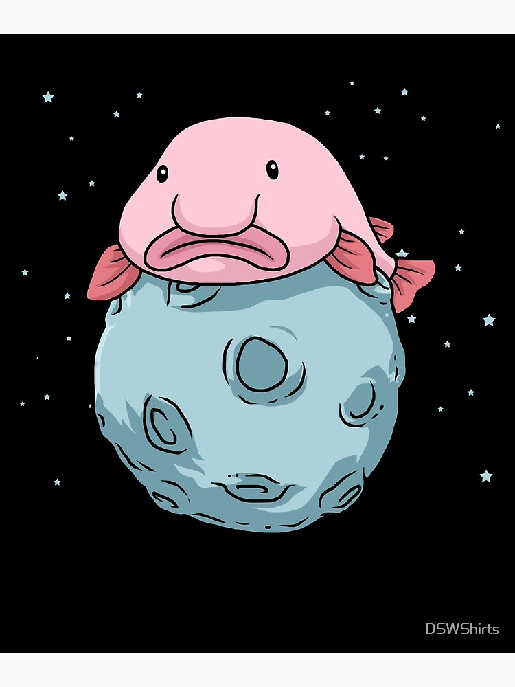 Blobfish Gift Girls Boys Underwater Blobfish | Greeting Card