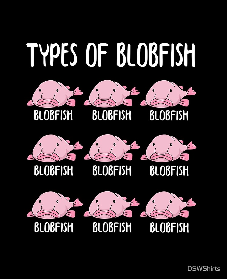 Types Of Blobfish Gift Girls Boys Underwater Blobfish iPad Case & Skin for  Sale by DSWShirts