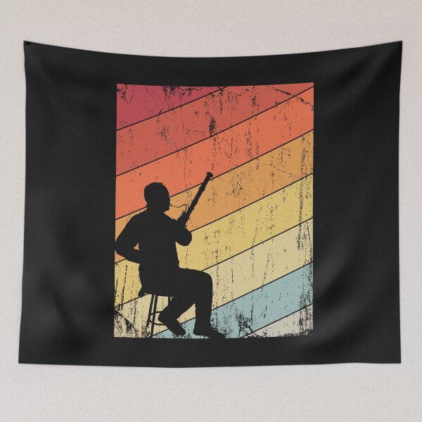 Item preview, Retro Bassoon Player Gifts Jazz Music Vintage Bassoon designed and sold by DSWShirts.