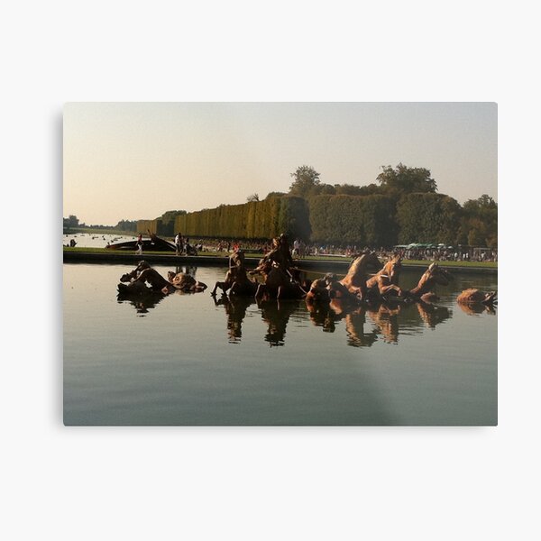 Versailles water 2 Metal Print