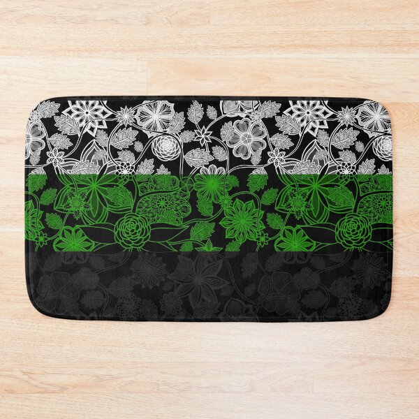Item preview, Flight Over Flowers of Fantasy - Neutrois Pride Flag designed and sold by StephOBrien.